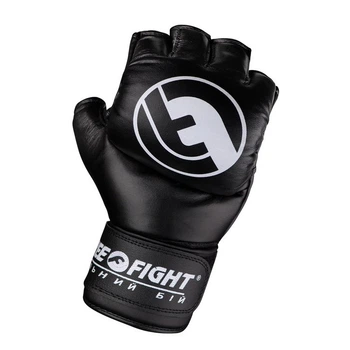 Перчатки для боев Free-Fight Черные (FF-FG-4-L)
