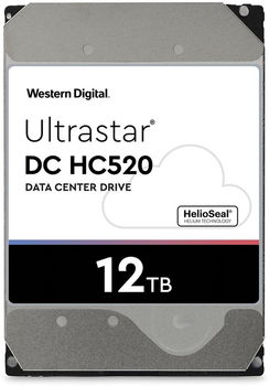 Dysk twardy Western Digital Ultrastar DC HC520 (He12) 12TB 7200rpm 256MB HUH721212ALE600_0F29590 3.5 SATA III
