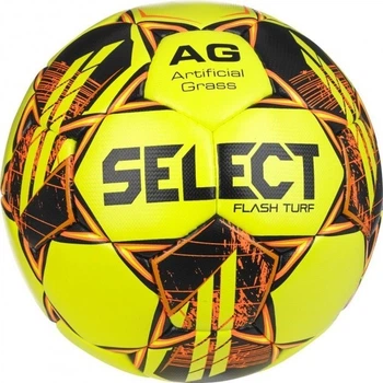 Мяч футбольный Select FLASH TURF v23 желто-оранжевый Уни 5 057407-390