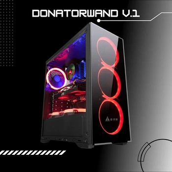 Игровой ПК DonatorWand v.1 (RX 480 4GB / Ryzen 3 1200 / DDR4 16GB / SSD 240GB / HDD 500GB)