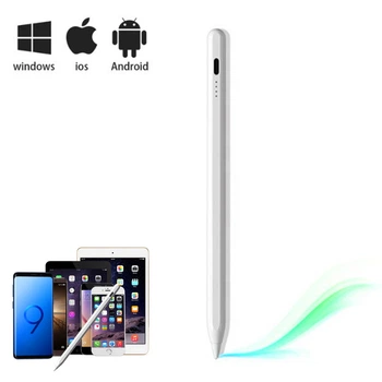 Стилус активный для сенсорного экрана Android iOS Windows Белый