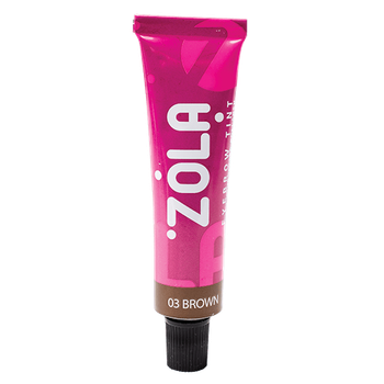 Краска для бровей с коллагеном Zola Eyebrow Tint With Collagen №03 Brown 15 мл