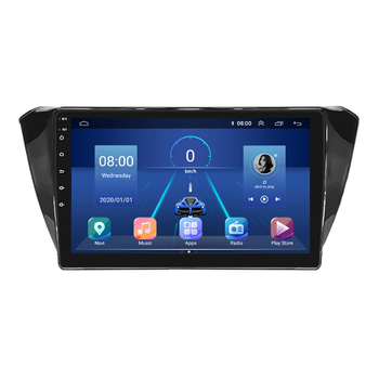 Штатная магнитола 10" Lesko для Skoda Superb III Рестайлинг 2019-н.в. 6/128Gb 4G Wi-Fi GPS Top Шкода