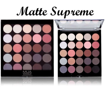 Палітра тіней MUA Makeup Academy 25 Shades Eyeshadow Palette - Matte Supreme
