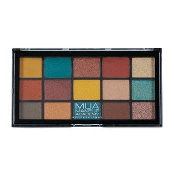 Палитра теней MUA Makeup Academy 15 Shades Eyeshadow Palette - Force of Nature