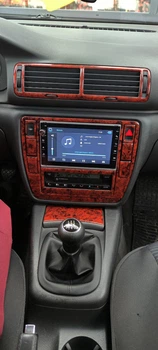 Накладки на панель 2004-2005 Черный рояль для Volkswagen Passat B5