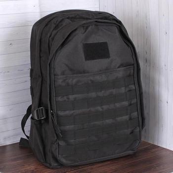 Зручний тактичний рюкзак de esse 8058-TACTIK RANGE black Чорний