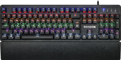 Клавиатура Defender Reborn GK-165DL Black USB (45165)