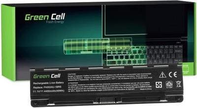 Акумулятор Green Cell для ноутбуків Toshiba 11.1 V 4400 mAh (TS13)