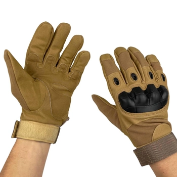 Тактичні рукавиці розмір М койот