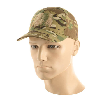 M-Tac бейсболка тактическая Азов Multicam, тактическая кепка, армейская кепка мультикам M-Tac, военная кепка