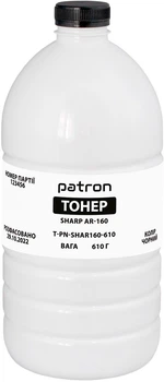 Тонер Patron Sharp AR-160 610 г Black (PN-SHAR160-610)