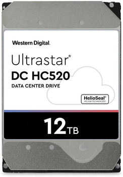 Жорсткий диск Western Digital Ultrastar DC HC520 (He12) 12TB 7200rpm 256MB HUH721212ALE600_0F29590 3.5 SATA III