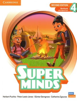 Рабочая тетрадь Super Minds 2nd Edition 4: Workbook with Digital Pack ISBN: 9781108909310