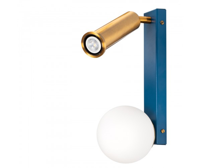 Настенный светильник Spot n Sphere BLUE (5Colors Collection)