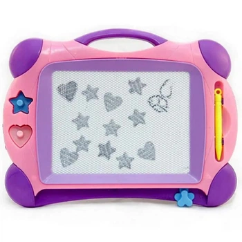 Детская магнитная доска Bambi PL-7015 P для рисования ручкой Розовый (PL-7015 Pink-RT)