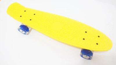 Скейт Пенни борд Penny board Classic Nickel Long 27 Light Желтый