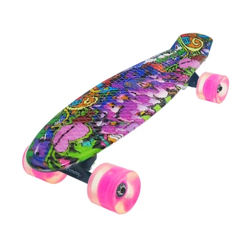Скейт Пенни борд Penny board Graffics 22 Light Draft Girl