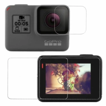 Защитная пленка для GoPro Hero 5, 6, 7 2 шт. код № XTGP350 (2531)