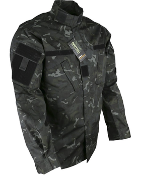 Сорочка тактична KOMBAT UK Assault Shirt ACU Style S мультікам чорний (kb-asacus-btpbl)