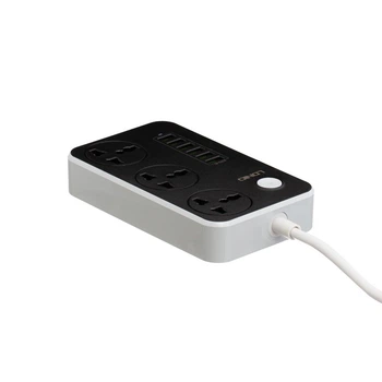 Сетевой Удлинитель LDNIO SC3604 6-USB 3.4A 2m, Black