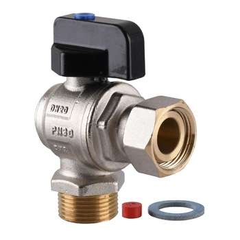 Кран кульовий котловий кутовий з накидною гайкою Arco 3/4″ 150814 000025807