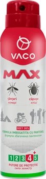Аерозоль Vaco Max від комарів кліщів і мошок Deet 30% з пантенолом 100 мл (DV00074UA/RO)
