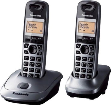 Телефон стаціонарний Panasonic KX-TG2512 PDT Grey
