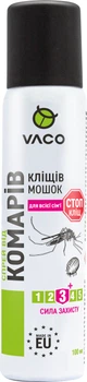 Аерозоль Vaco від комарів кліщів та мошок 100 мл (DV00028UA)