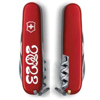 Ніж Victorinox Spartan Zodiac Red "Рік Кролика" (1.3603_Z2110u)