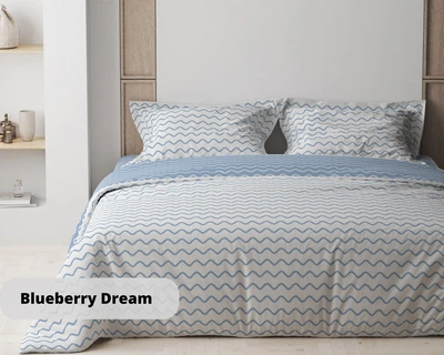 Комплект постільної білизни ТЕП Сімейний 2 x 150 x 215 см Blueberry Dream (2000008903097)