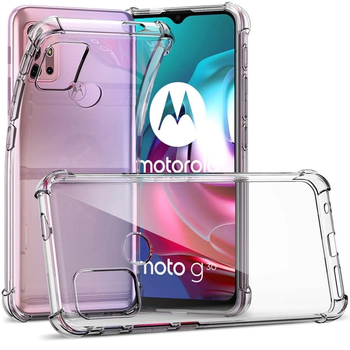 Чохол Fiji Proof для Motorola Moto G10/G20/G30 бампер із посиленими бортами Transparent
