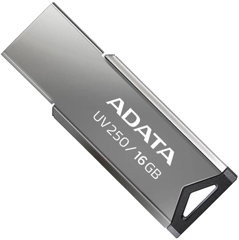 ADATA UV250 16 GB USB 2.0 Szary (AUV250-16G-RBK)