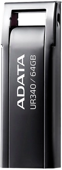 ADATA UR340 64GB USB 3.2 Black (AROY-UR340-64GBK)