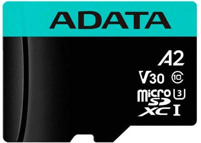 ADATA Premier Pro microSDXC 128 GB UHS-I U3 A2 V30 (AUSDX128GUI3V30SA2-RA1)