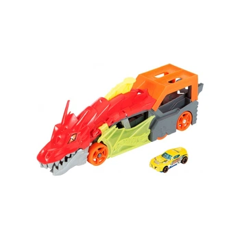 Игровой набор Hot Wheels Грузовик-транспортер Пасть дракона (GTK42)
