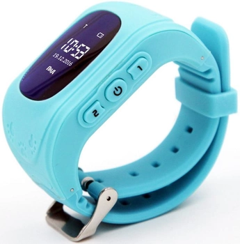 Детские телефон-часы с GPS трекером GOGPS ME K50 Turquoise (K50TR)