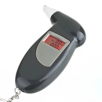 Персональний алкотестер Digital Breath Alcohol Tester, алкометр з мундштуками