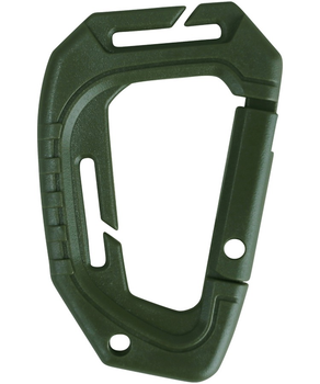 Карабін 1шт KOMBAT UK Spec-Ops Carabiner, оливковий