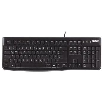 Клавіатура Logitech K120 Ukr Black