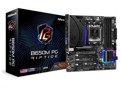 Материнская плата ASRock b650m pg Riptide (s-AM5, b650)