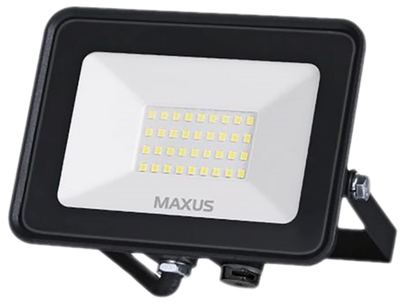 Прожектор світлодіодний MAXUS Flood Light FL-04 30W 5000K 2700 Lm (1-MFL-04-3050)