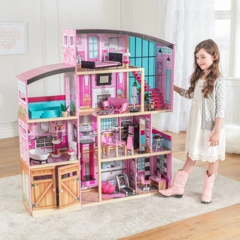 Дерев'яний будинок для ляльки SHIMMER MANSION DOLLHOUSE, Kidkraft
