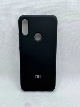 Чехол Silicone Cover Full для Xiaomi Redmi Note 7 Черный