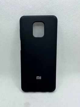 Чохол Silicone Cover Full для Xiaomi Redmi Note 9 Pro Чорний