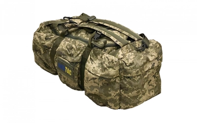 Тактическая сумка-рюкзак, баул (Пиксель) UKRTAC