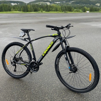 ВЕЛОСИПЕД CRONUS FANTOM 27.5" колеса 19.5" рама Черный-Салатовый