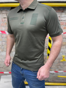Армейская футболка поло Олива L