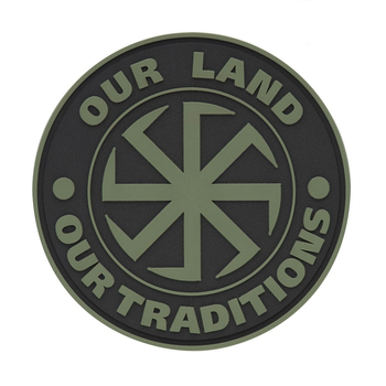 M-Tac нашивка Our Land PVC Olive