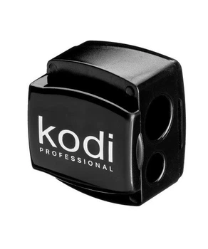 Kodi Точилка для косметичних олівців (чорна глянцева, з двома лезами)
